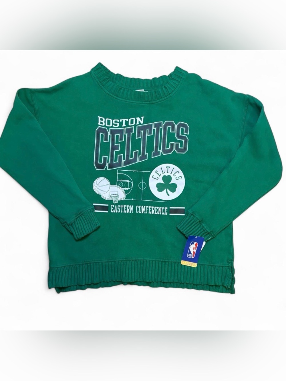 NBA Boston Celtics Green Crewneck Sweatshirt